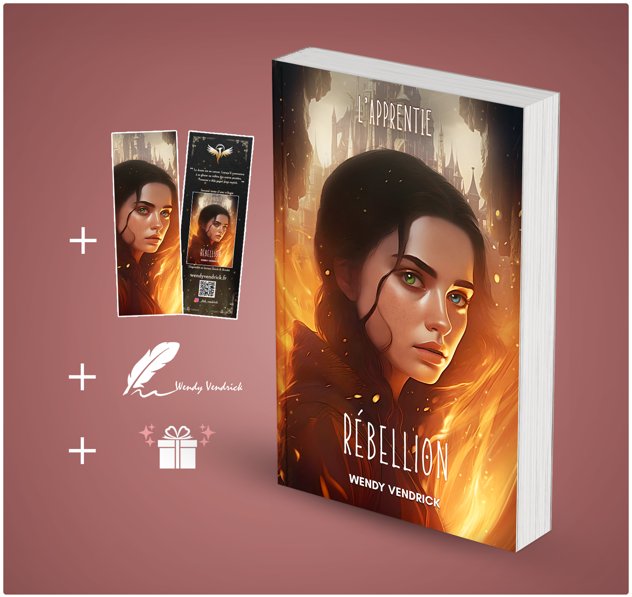 <strong>BROCHÉ - L'Apprentie :</strong> </br> Tome 2 - Rébellion
